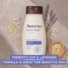 Aveeno Stress Relief Body Wash with Soothing Oat & Lavender Scent for Sensitive Skin, Moisturizing Shower Wash Gently Cleanses & Helps You Feel Calm & Relaxed, Sulfate-Free, 18 fl. oz - Image 4