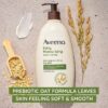Aveeno Daily Moisturizing Body Lotion with Soothing Prebiotic Oat, Gentle Lotion Nourishes Dry Skin With Moisture, Paraben-, Dye- & Fragrance-Free, Non-Greasy & Non-Comedogenic, 12 fl. Oz - Image 4