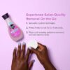Cutex Gel Nail Polish Remover, Ultra-Powerful & Removes Glitter and Dark Colored Paints, Paraben Free, 10.1 Fl Oz - Image 4