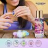 Blossom All Natural, Scented, Organic Plant-Based, Vegan, Cruelty Free, Acetone Free Nail Polish Remover, Infused with Real Flowers, Made in USA, 2 fl. oz., Lavender - Image 4