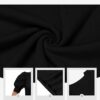 ATHMILE Women's Puff Short Sleeve Sweater Tops 2024 Spring Summer Trendy Square Neck Casual T Shirts Blouses - Image 5