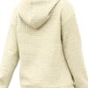 Sweatshirt for Women Fall Fashion Waffle Hoodies Warm Clothes Pullover Lightweight Shirts Comfy Winter Clothes - Image 3