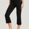 Jockey Women's Active Cotton Stretch Slim Flare Capri - Image 3