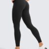 CRZ YOGA Womens Butterluxe Workout Leggings 25 Inches - High Waisted Gym Yoga Pants with Pockets Buttery Soft - Image 2