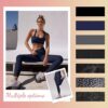 iceROSE 7 Pack Leggings for Women, High Waisted Tummy Control Soft Black Yoga Leggings for Workout Running Maternity - Image 3