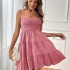SOLY HUX Women's Sundress Smock Cami Mini Dress Sleeveless Swing A Line Short Dresses Casual Cute Summer Dresses - Image 5
