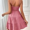 SOLY HUX Women's Sundress Smock Cami Mini Dress Sleeveless Swing A Line Short Dresses Casual Cute Summer Dresses - Image 2