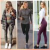 NEW YOUNG 3 Pack Leggings with Pockets for Women,High Waisted Tummy Control Workout Yoga Pants - Image 3