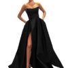 MllesReve Womens Long Strapless