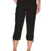 RBX Active Women's Cargo Capri Pant with Pockets Fashion Lightweight Woven with Drawstring - Image 3