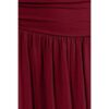 Simlu Skirts for Women Regular and Plus Size Skirt with Pockets Below The Knee Length Ruched Flowy Midi Skirt - Image 4