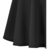 Urban CoCo Women's Basic Versatile Stretchy Flared Casual Mini Skater Skirt - Image 4