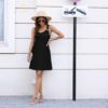 Vintage Floral Printed Summer A-Line Elegant Dresses Womens Beach Sundress Ladies Casual Boho Tank Dress - Image 2