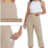 Willit Women's Yoga Capris Pants High Waist Leggings Crop Athletic Exercise Workout Capris Straight Leg 21" - Image 4