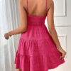 SOLY HUX Women's Sundress Smock Cami Mini Dress Sleeveless Swing A Line Short Dresses Casual Cute Summer Dresses - Image 2