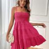 SOLY HUX Women's Sundress Smock Cami Mini Dress Sleeveless Swing A Line Short Dresses Casual Cute Summer Dresses - Image 5