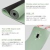 Yoga Mat Non Slip, Eco Friendly Fitness Exercise Mat with Carrying Strap,Pro Yoga Mats for Women,Workout Mats for Home, Pilates and Floor Exercises - Image 3