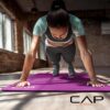 CAP Barbell 1/2-Inch High Density Exercise Yoga Mat with Strap | Multiple Options - Image 6