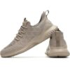 Mens Running Shoes Slip on Tennis Walking Sneakers Casual Mesh Breathable Lightweight Work Sport Shoes - Image 3