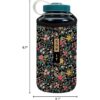 Sok It Botl Sok Water Bottle Sleeve Insulated Neoprene Cover (English Garden Picnic, Fits 32oz Nalgene) - Image 2