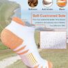 Womens Ankle Anti-blister Thick Cushioned Wicking Odor Resist Athletic Running Socks 5 Pairs - Image 2