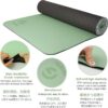 Yoga Mat Non Slip, Eco Friendly Fitness Exercise Mat with Carrying Strap,Pro Yoga Mats for Women,Workout Mats for Home, Pilates and Floor Exercises - Image 4