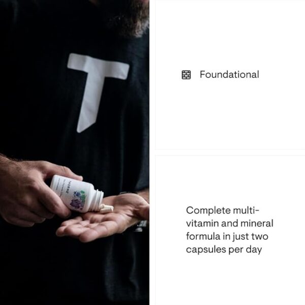 THORNE Basic Nutrients 2/Day - Comprehensive Daily Multivitamin with Optimal Bioavailability - Vitamin & Mineral Formula - Gluten, Dairy & Soy-Free - 60 Capsules - 30 Servings - Image 3