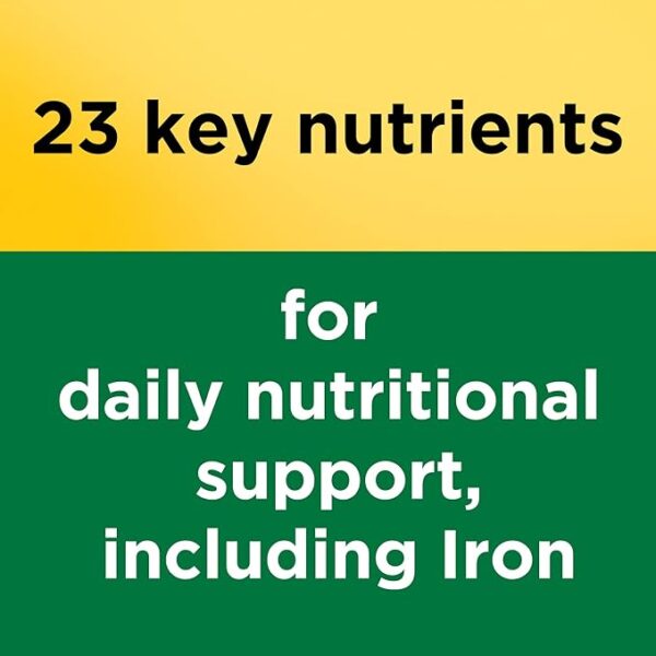 Nature Made Multivitamin Tablets with Iron, Multivitamin for Women and Men for Daily Nutritional Support, 130 Tablets, 130 Day Supply - Image 3