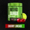 Jacked Factory NITROSURGE Pre Workout Supplement - Endless Energy, Instant Strength Gains, Clear Focus, Intense Pumps - NO Booster & Preworkout Powder with Beta Alanine - 30 Servings, Cherry Limeade - Image 2