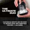 Jacked Factory Creatine + Glutamine - Creatine Supplement with L-Glutamine for Muscle Recovery, Muscle Growth, Increased Strength, Enhanced Energy Output, and Gut Health - 30 Servings, Unflavored - Image 2