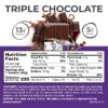 Power Crunch Protein Wafer Bars, High Protein Snacks with Delicious Taste, Triple Chocolate, 1.4 Ounce (12 Count) - Image 3