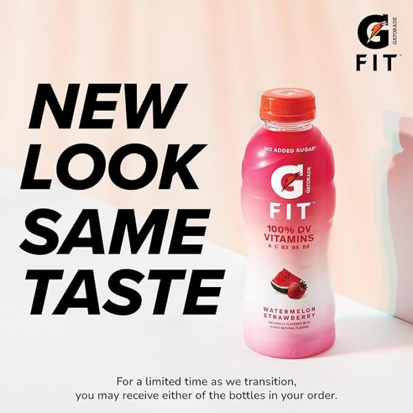 Gatorade Fit Electrolyte Beverage, Healthy Real Hydration, New 2.0 4 Flavor Variety Pack, 16.9.oz Bottles (12 Pack) - Image 2