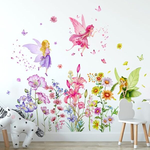 3D Wall Stickers DIY Florals Butterfly Wall Art Decal Decor for Bedroom Living Room Offices Home Decoration - Image 4