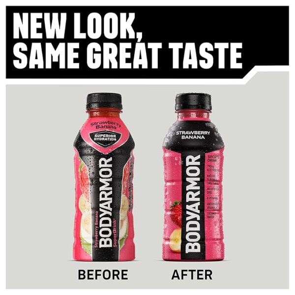 BODYARMOR Sports Drink Sports Beverage, Orange Mango, Coconut Water Hydration, Natural Flavors With Vitamins, Potassium-Packed Electrolytes, Perfect For Athletes, 16 Fl Oz (Pack of 12) - Image 5