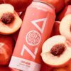 ZOA Zero Sugar Energy Drinks, White Peach - Sugar Free with Electrolytes, Healthy Vitamin C, Amino Acids, Essential B-Vitamins, and Caffeine from Green Tea - 16 Fl Oz (12-Pack) - Image 3