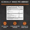 BEYOND RAW LIT PreWorkout Powder Supplement for Men and Women, Energy, Focus, Endurance, Pumps, Nitric Oxide Boost, 250mg Caffeine, Creatine, Beta Alanine, Strawberry Lemonade, 30 Servings - Image 5