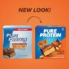 Pure Protein Bars, High Protein, Nutritious Snacks to Support Energy, Low Sugar, Gluten Free, Chocolate Peanut Caramel, 1.76oz, 12 Count (Pack of 1) - Image 2