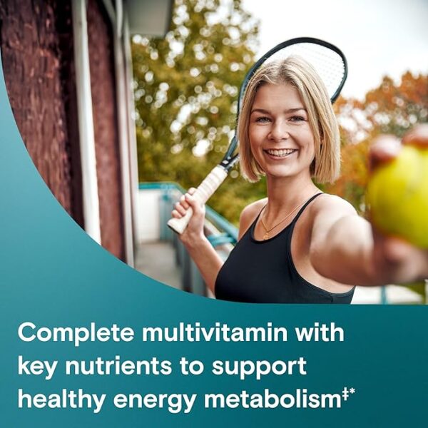 One A Day Women's Active Metabolism Daily Essential, Multivitamin for Women, Metabolism Support, Vitamins for Women with All 8 B-Vitamins, Vitamin D, Magnesium & More,120 Count - Image 4