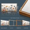 ZUITINGHUA Wood Framed Canvas Wall Art For Living Room Wall Decor For Bedroom Office Wall Decorations Flowers Landscape Paintings Farmhouse Pictures Artwork Room Aesthetic Home Decor 20x40 In - Image 6