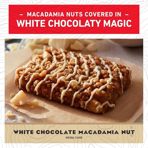 CLIF BAR - White Chocolate Macadamia Nut Flavor - Made with Organic Oats - Energy Bars - Non-GMO - Plant Based Protein Bars (15 Pack) - Image 3