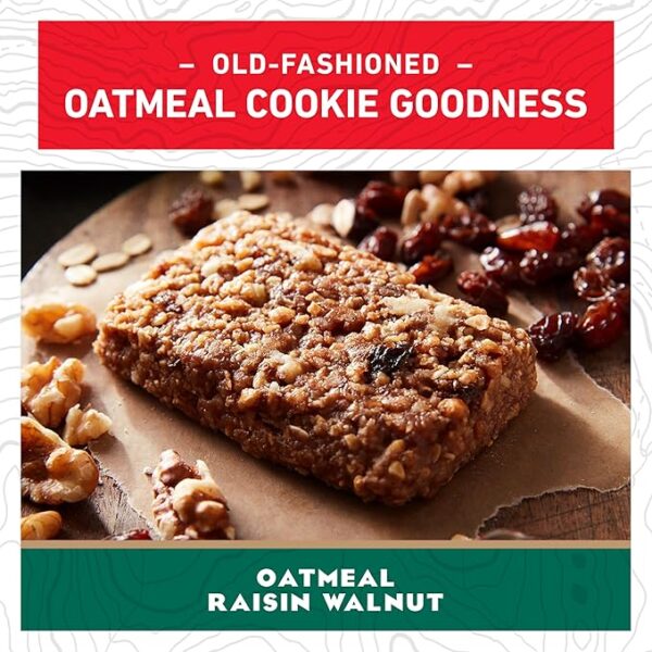 CLIF BAR - Oatmeal Raisin Walnut - Made with Organic Oats - Energy Bars - Non-GMO - Plant Based Protein Bars (10 Pack) - Image 3