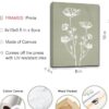 Drsoum Botanical Wall Art Framed Boho Wall Art Decor Wooded Minimalist Vintage Print Modern Rustic Farmhouse Home Kitchen Decor 8x10inx6pcs - Image 2