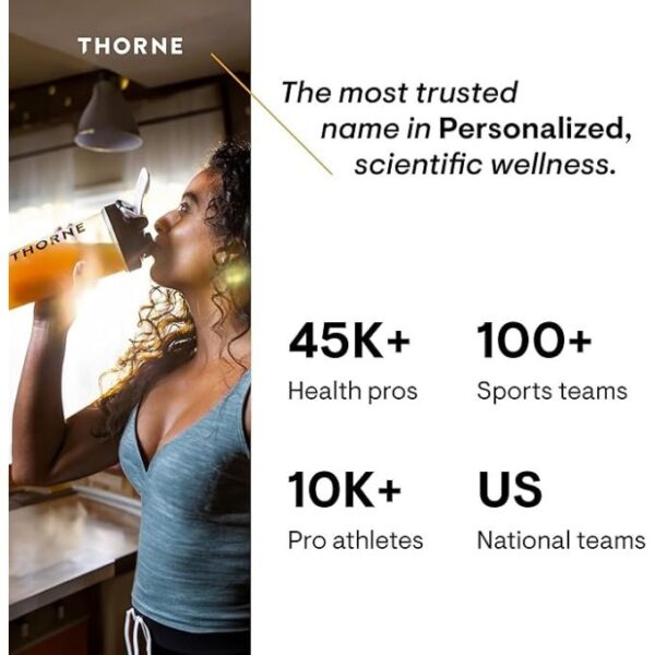 THORNE Basic Nutrients 2/Day - Comprehensive Daily Multivitamin with Optimal Bioavailability - Vitamin & Mineral Formula - Gluten, Dairy & Soy-Free - 60 Capsules - 30 Servings - Image 4