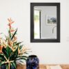 Ruomeng Wall Mirror Rectangle Decorative Mirror 12" x 16" for Entryway, Bedroom, Living Room, Black - Image 2
