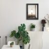 Ruomeng Wall Mirror Rectangle Decorative Mirror 12" x 16" for Entryway, Bedroom, Living Room, Black - Image 3