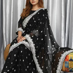Black Saree