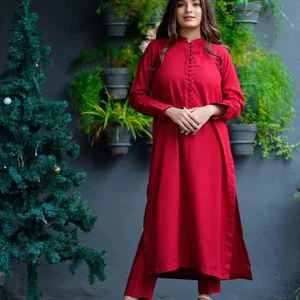 Red Two Piece