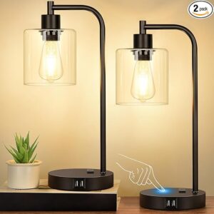 Industrial Touch Control Table Lamps