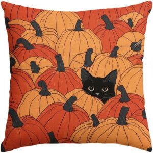 Black Cat Seasonal Autumn