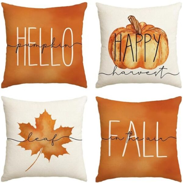 Maple Leaf Throw Pillow Covers